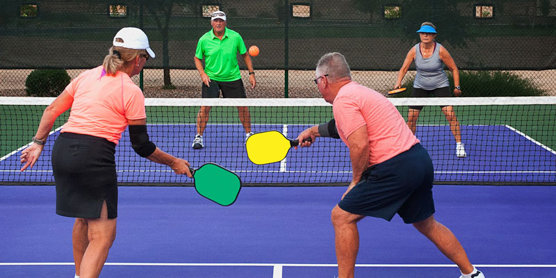 Thể Thao Pickleball Là Gì? Những Điều Thú Vị Về Pickleball  5 Pickleball có luật chơi khá đơn giản và dễ hiểu cho người mới